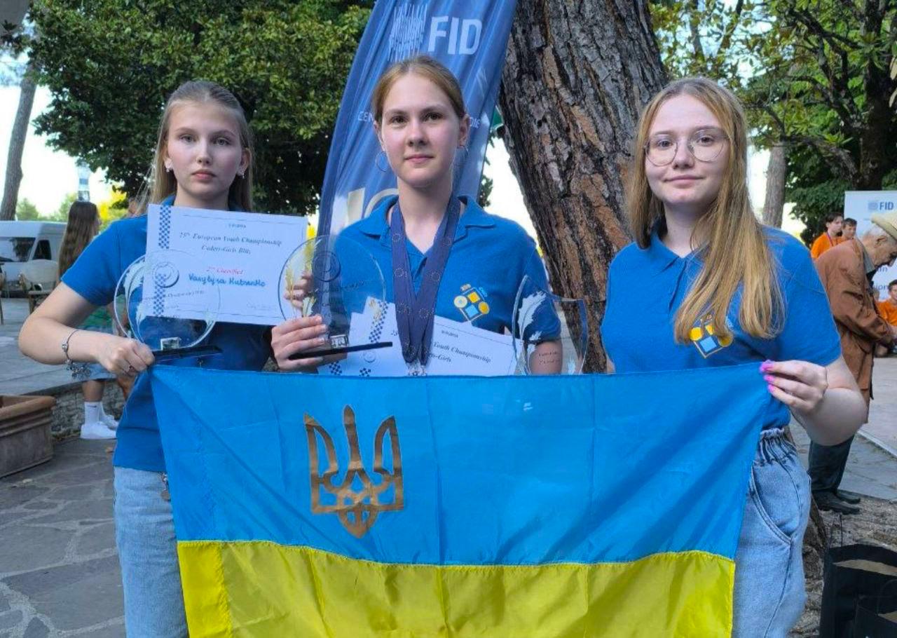 Перемогли та стали призерками чемпіонату Європи шашистки: Новини Харкова